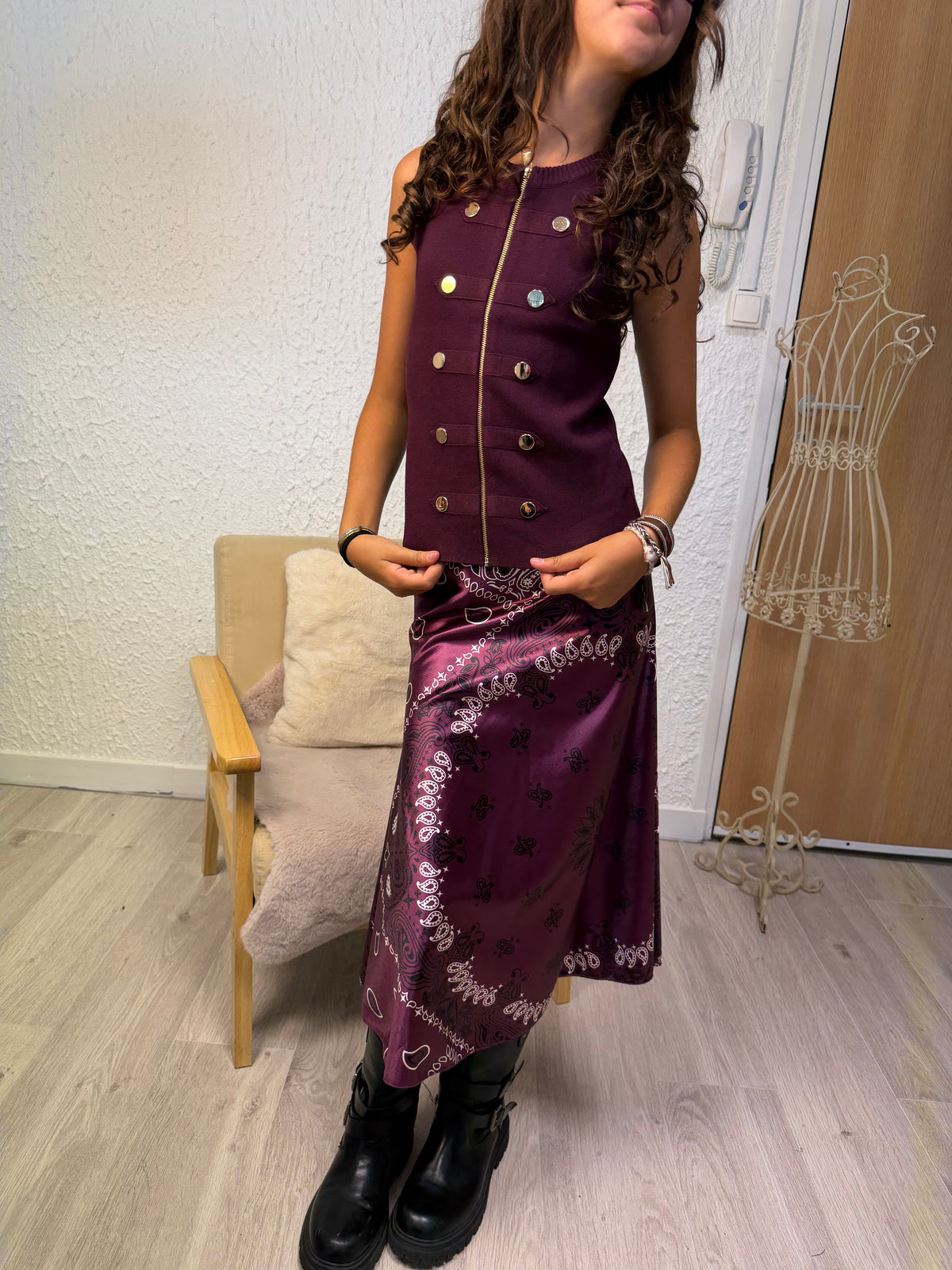 Gilet Gold Wine