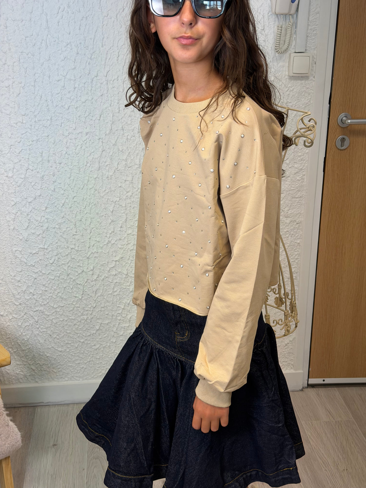 Jupe Denim Flare