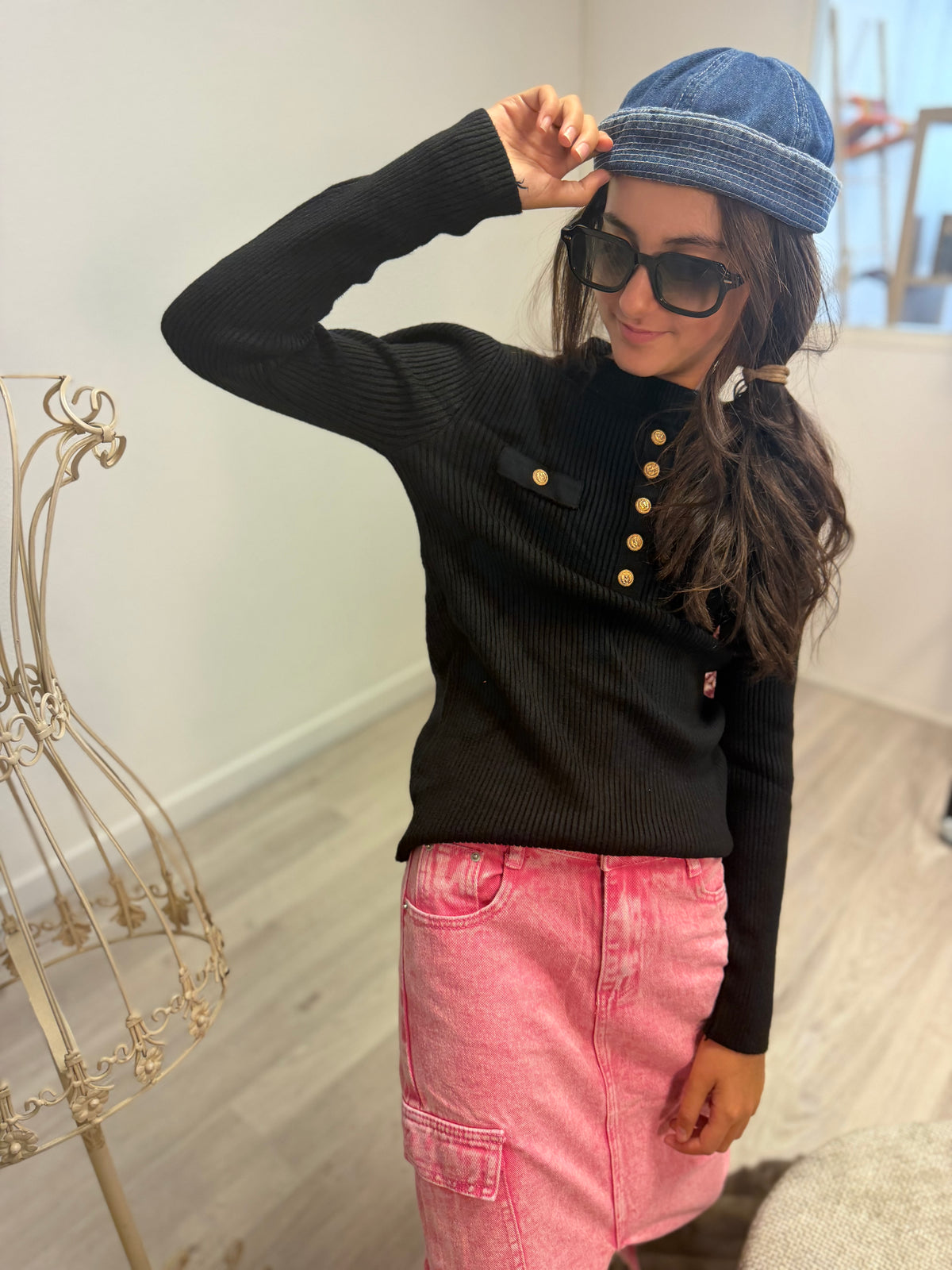 Top Goldy Black