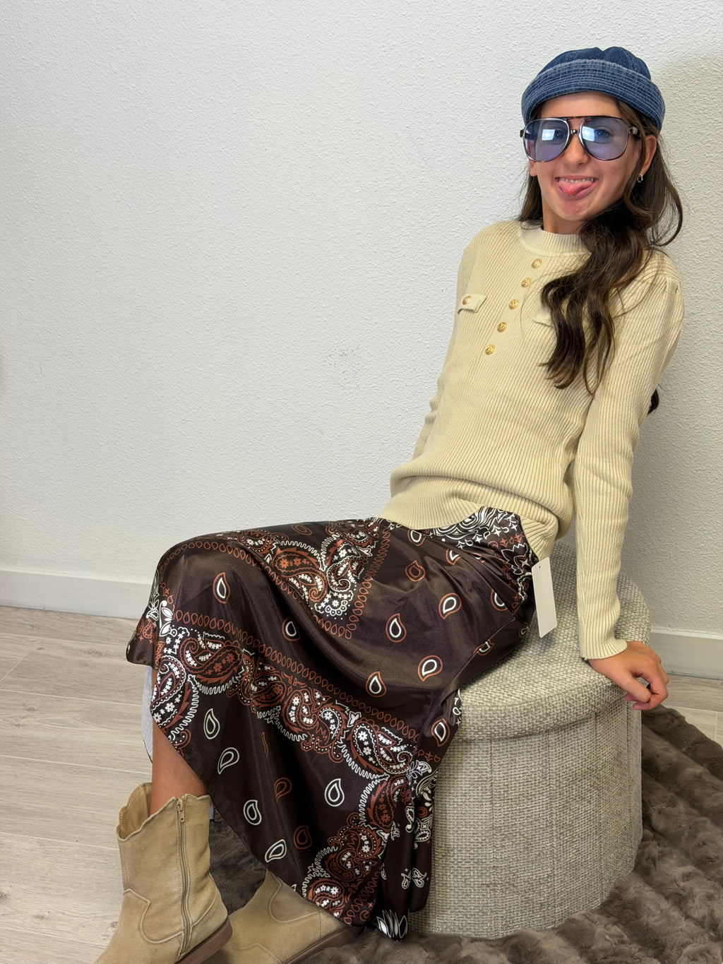 Jupe Bandana Choco