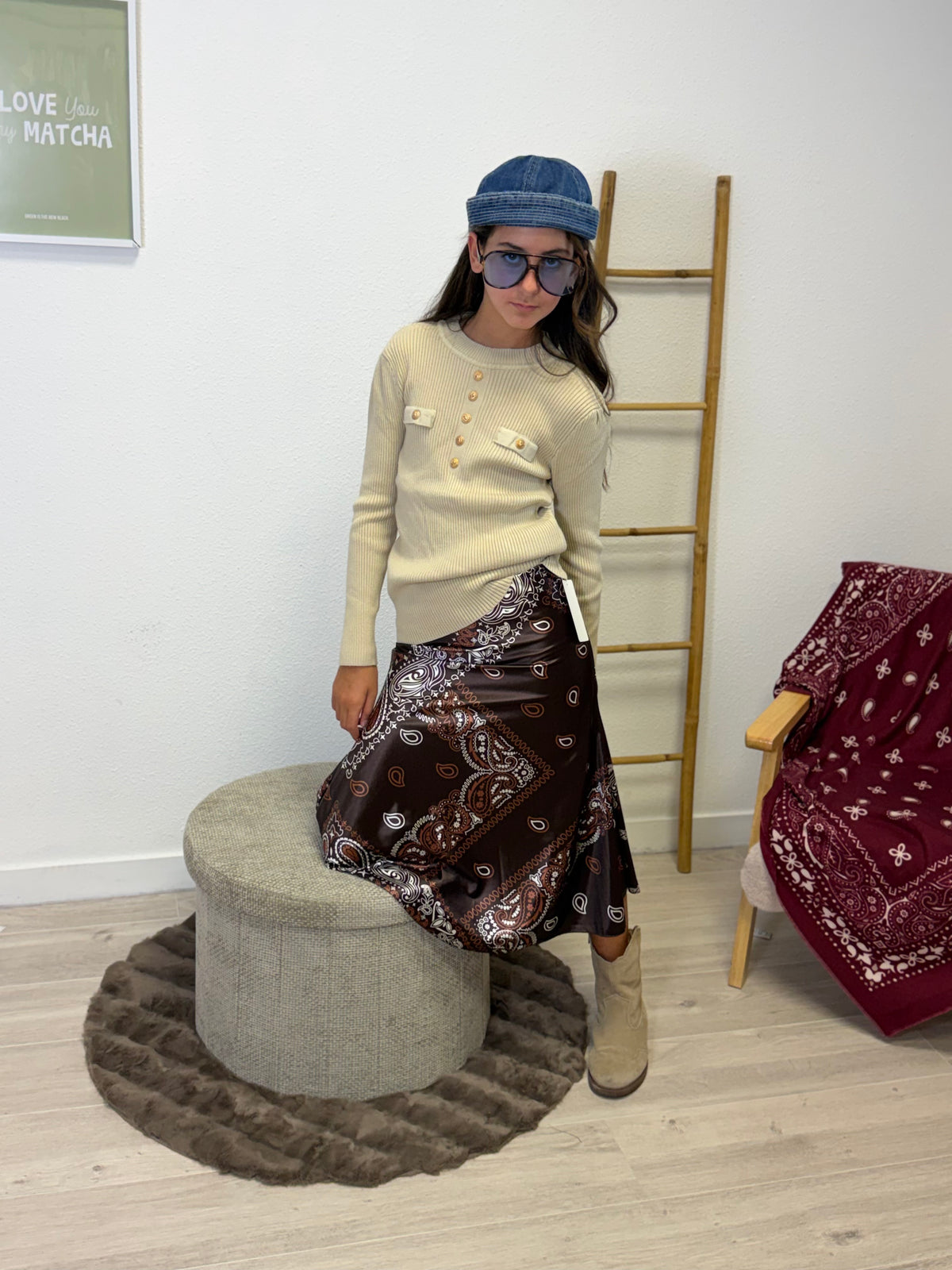 Jupe Bandana Choco