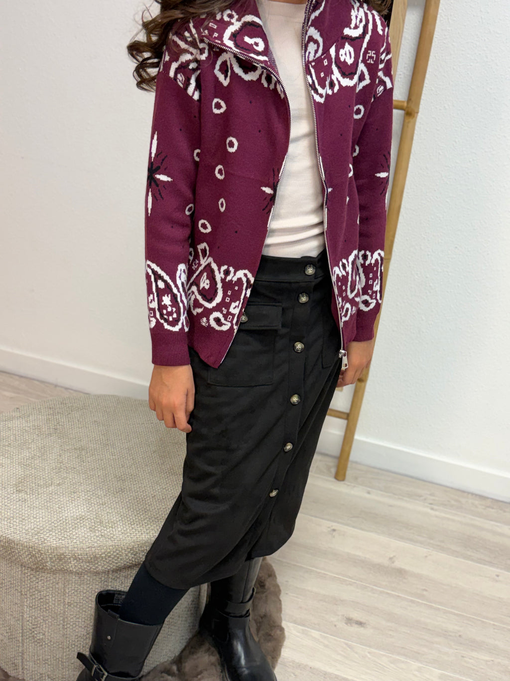 Gilet Bandana Wine