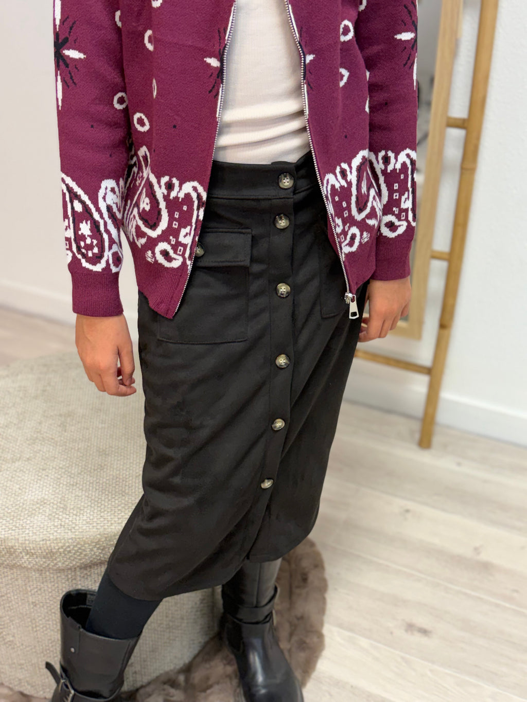 Gilet Bandana Wine