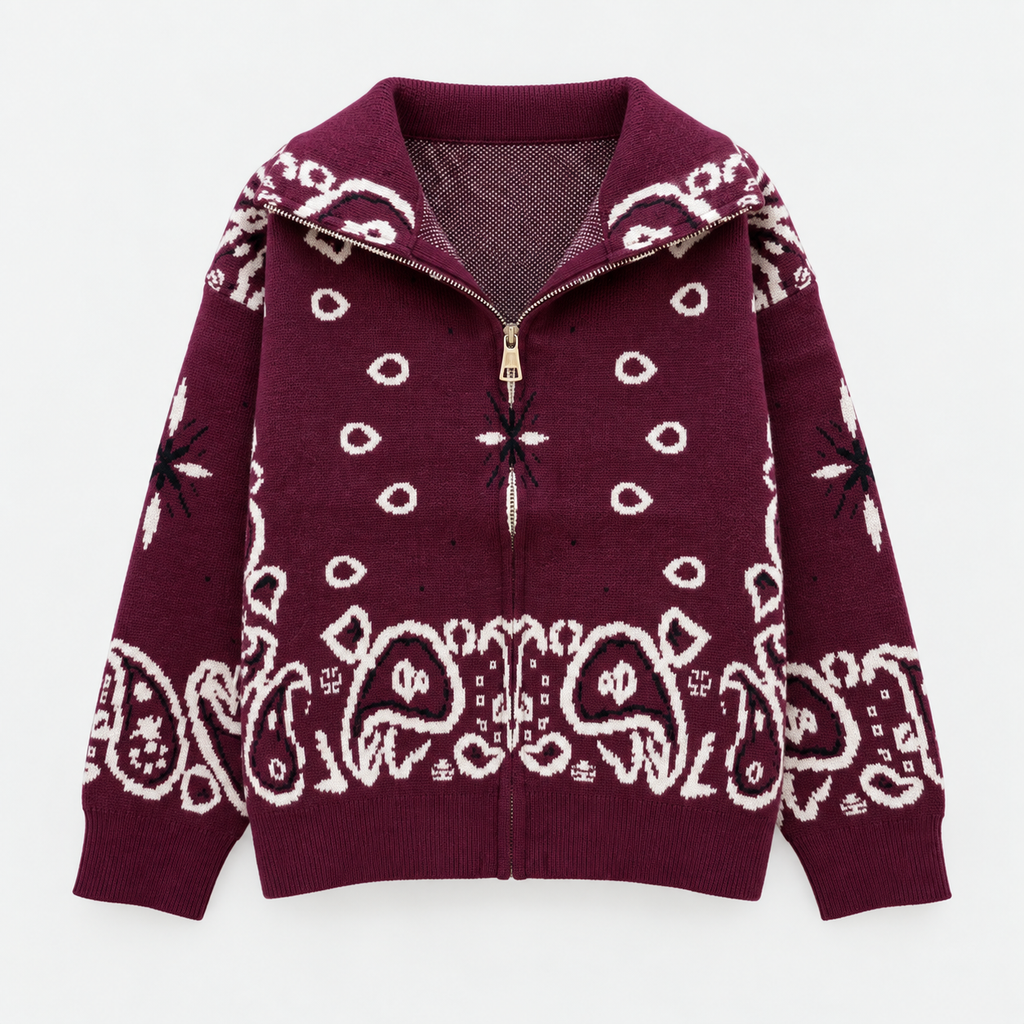 Gilet Bandana Wine